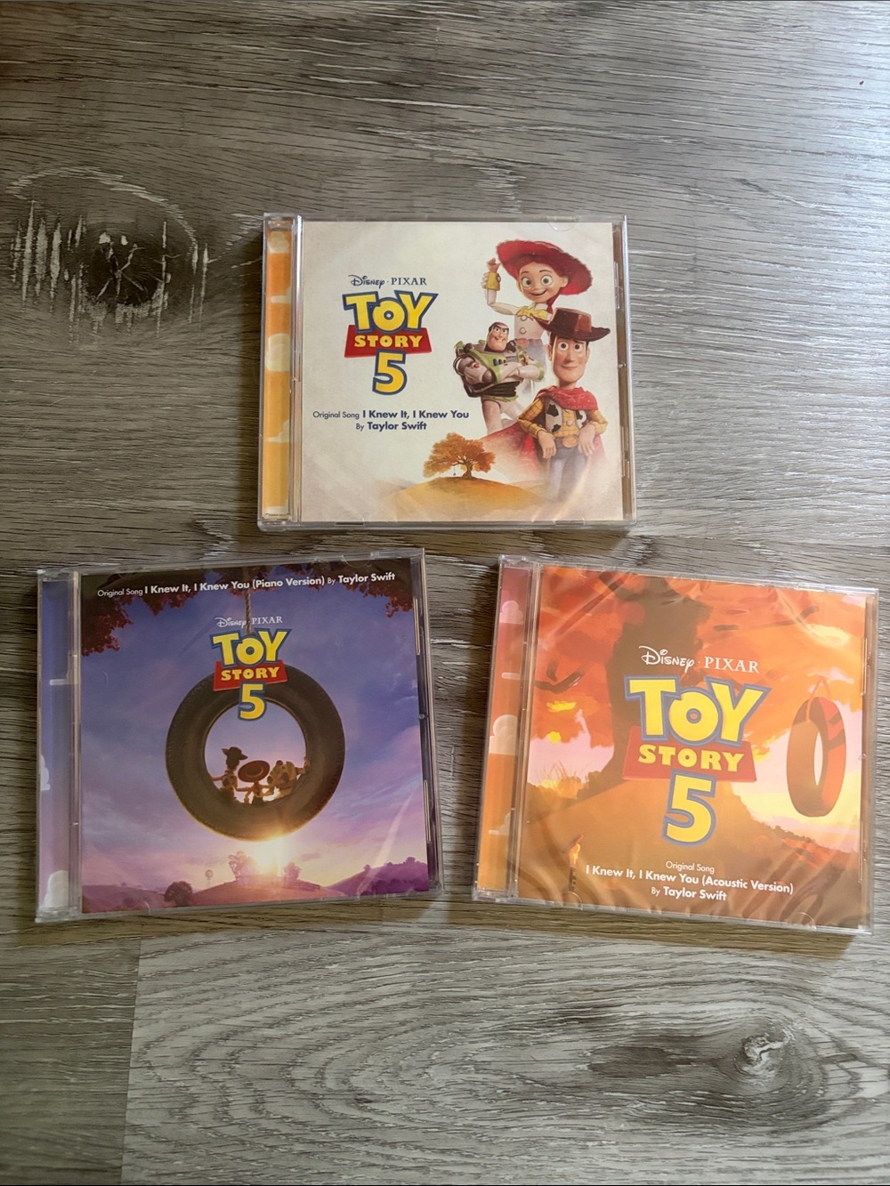 Taylor Swift Toy Story 5 I Knew It, I Knew You CDs